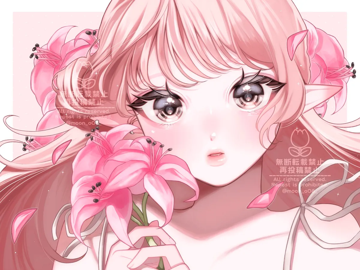 Vtuber マチ・リセット様 イラスト制作